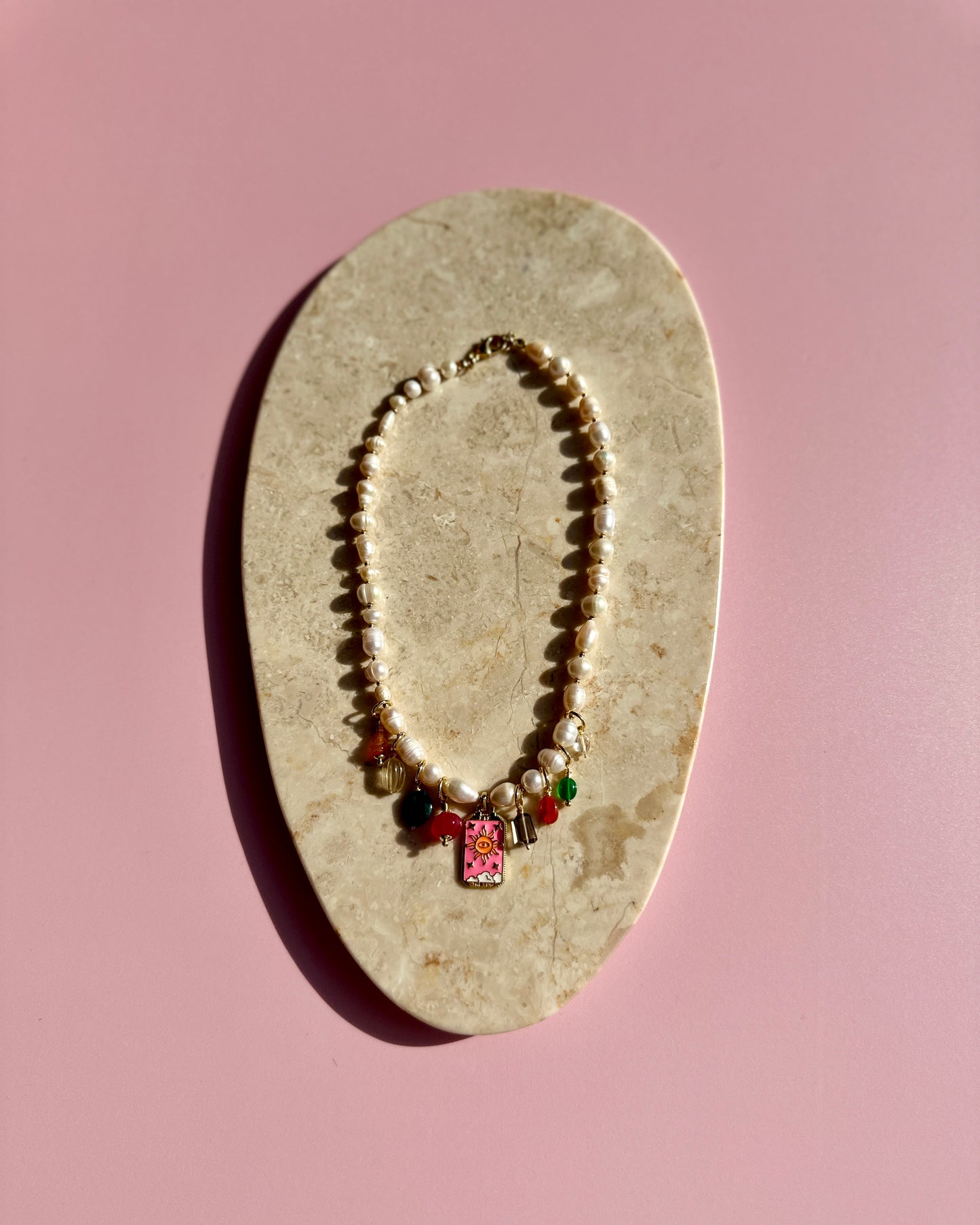 Collar Carnaval Perlas Carta Sol