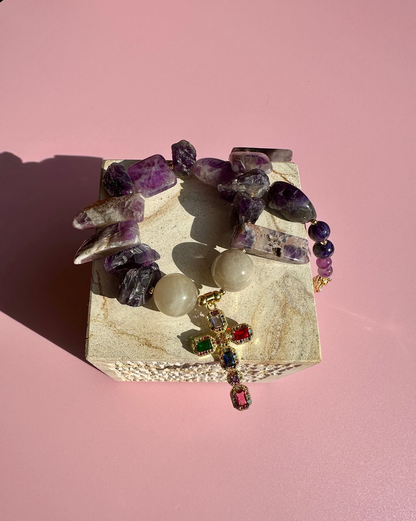 Maxi Collar Violetas