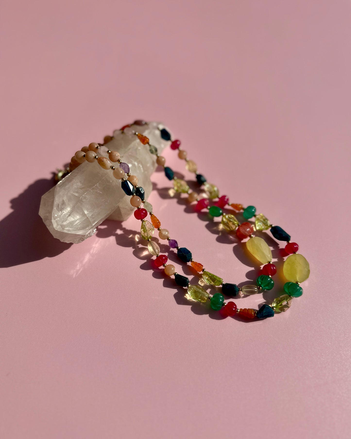 Collar Carnaval del Color doble