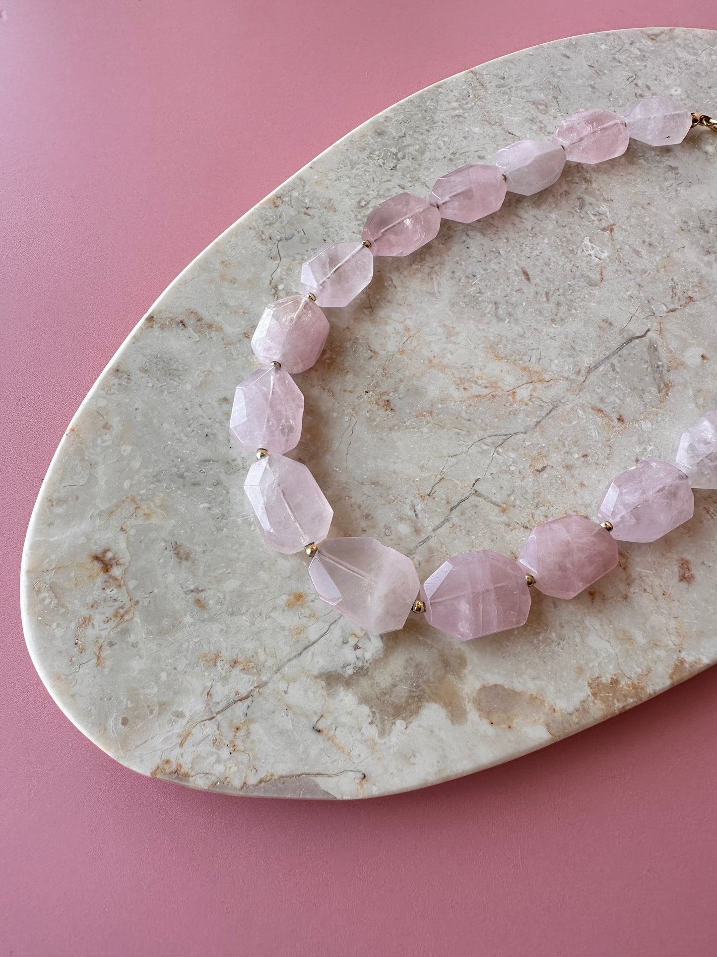 Collar Amor Facetado