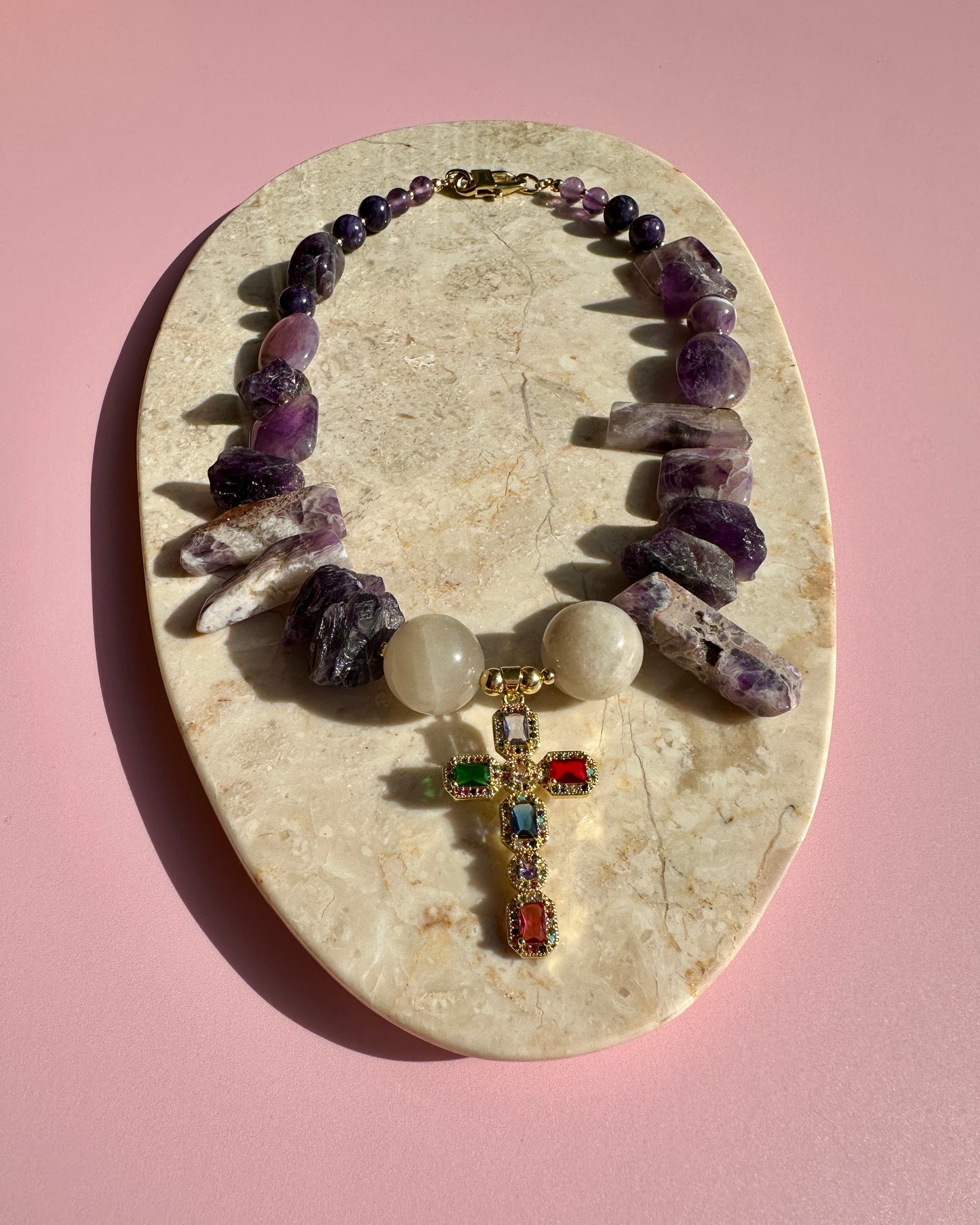 Maxi Collar Violetas