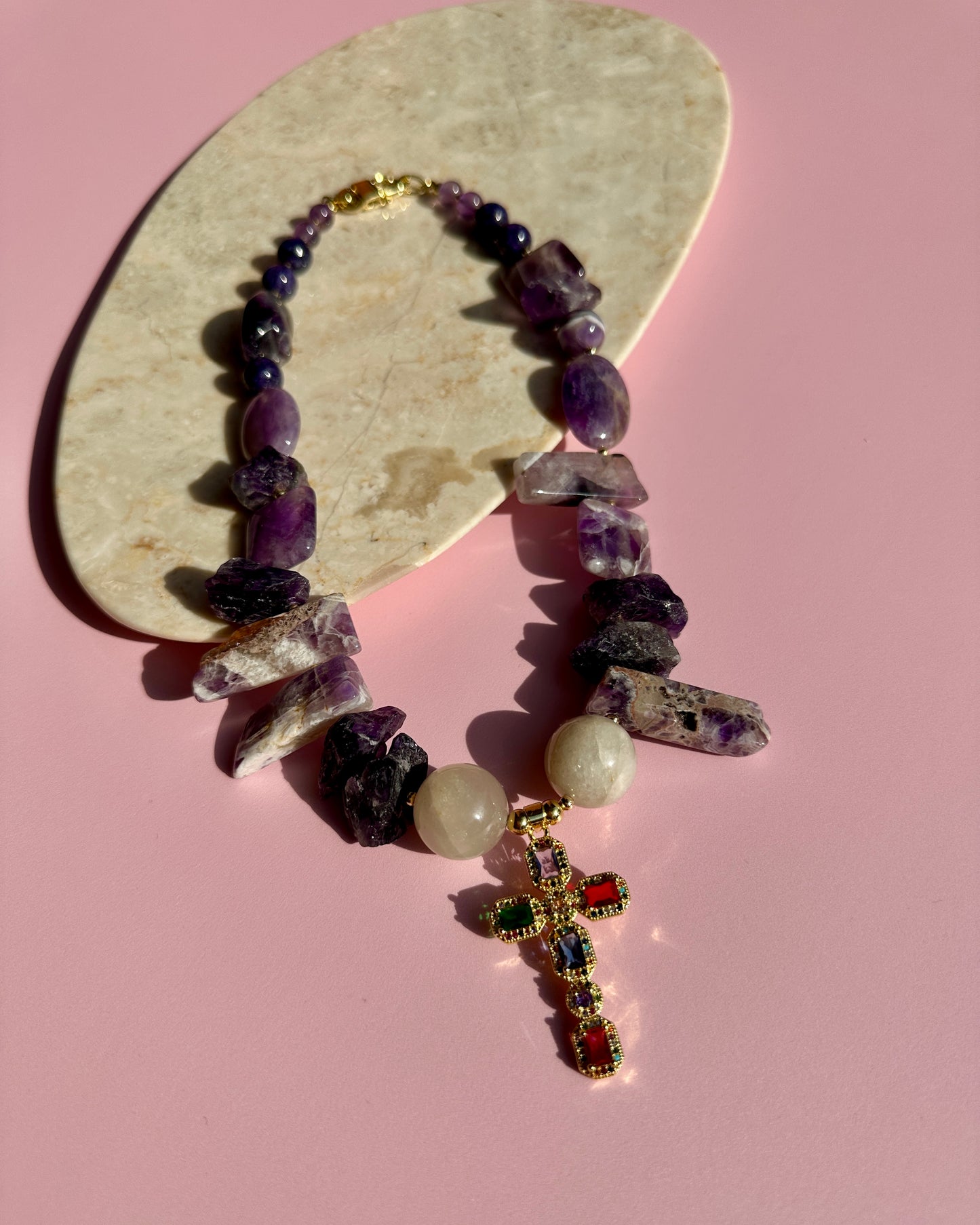 Maxi Collar Violetas