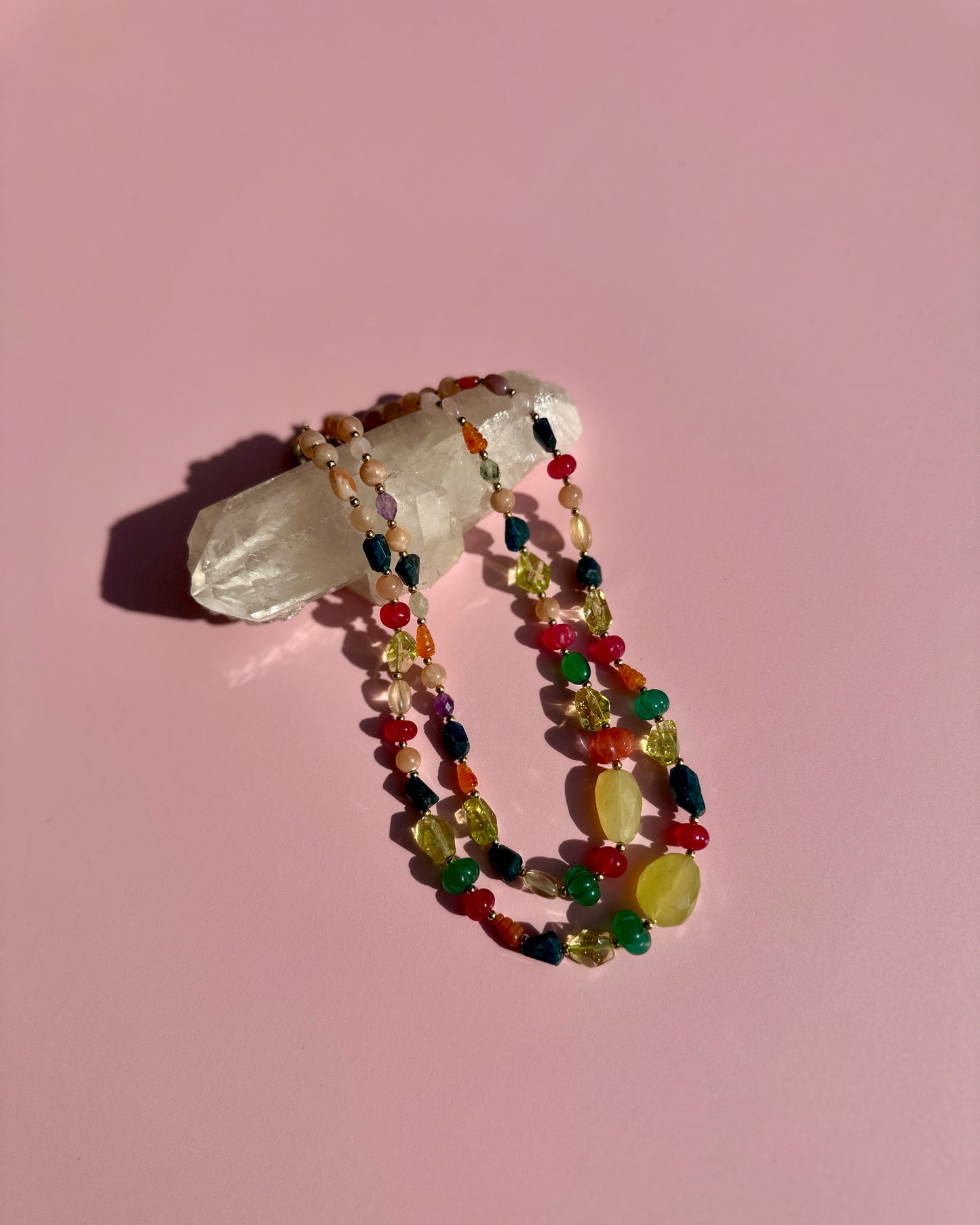 Collar Carnaval del Color doble