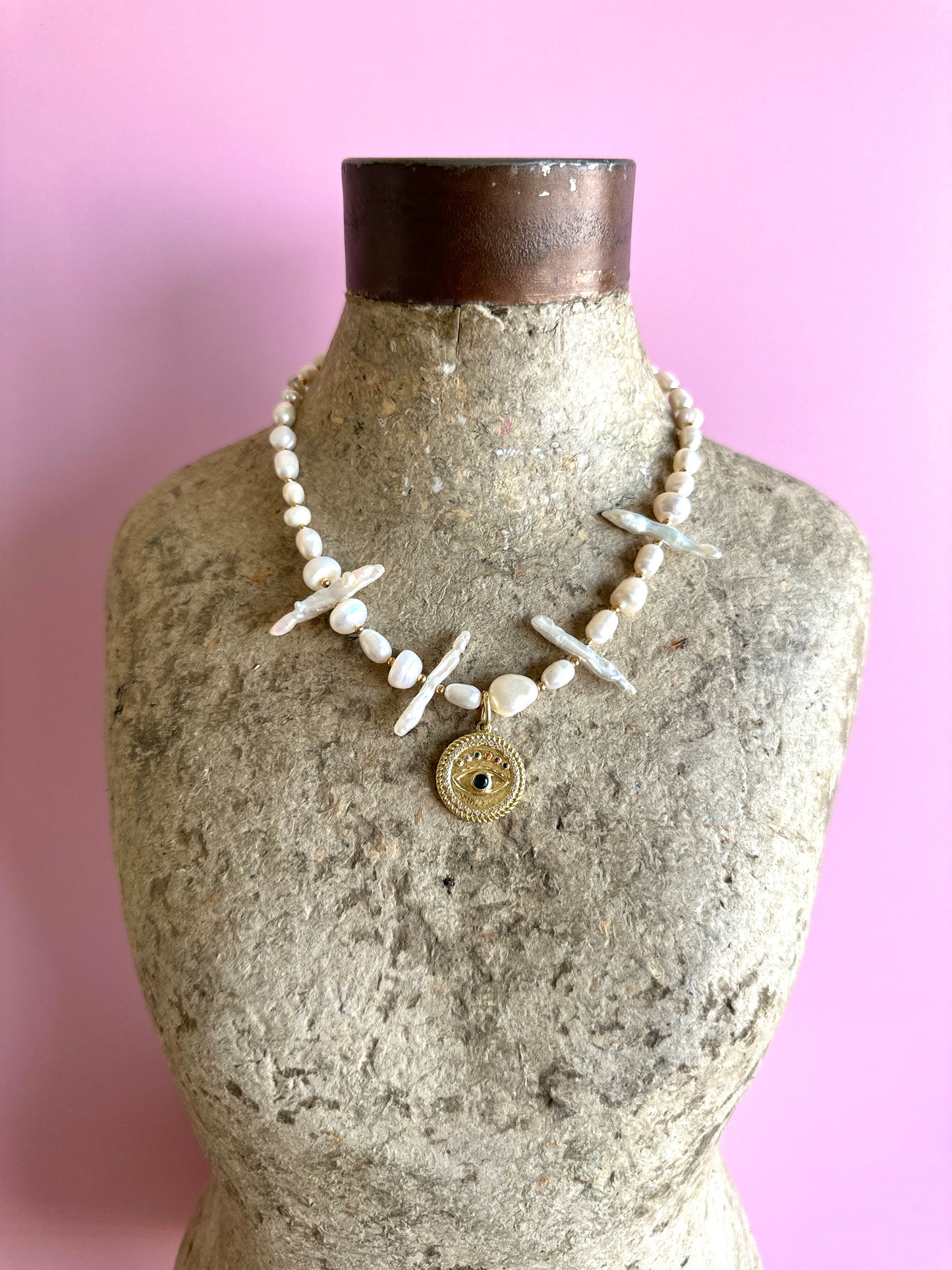 Collar Protección Perlas Salvajes
