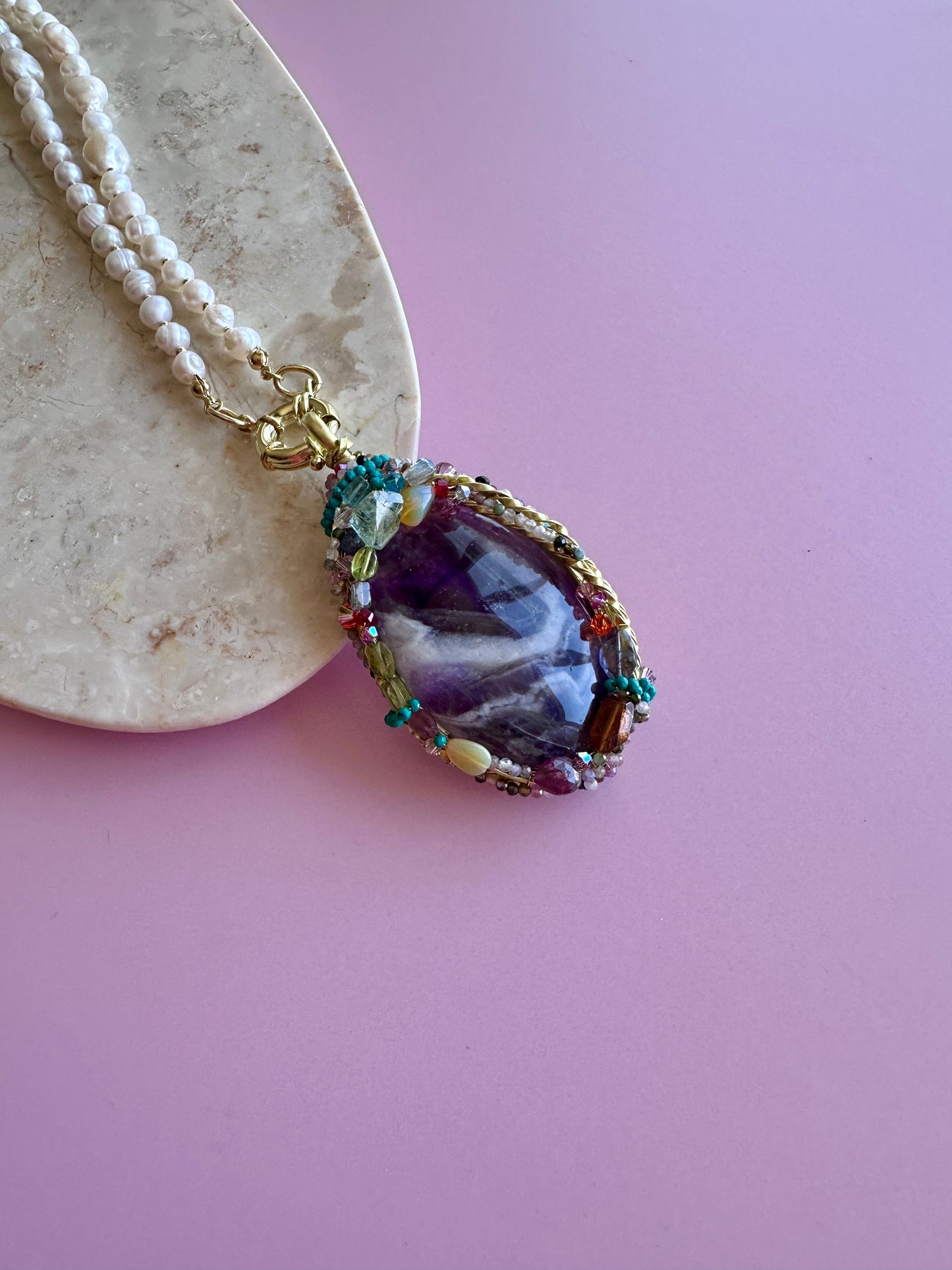 Talismán Amatista Transmutadora