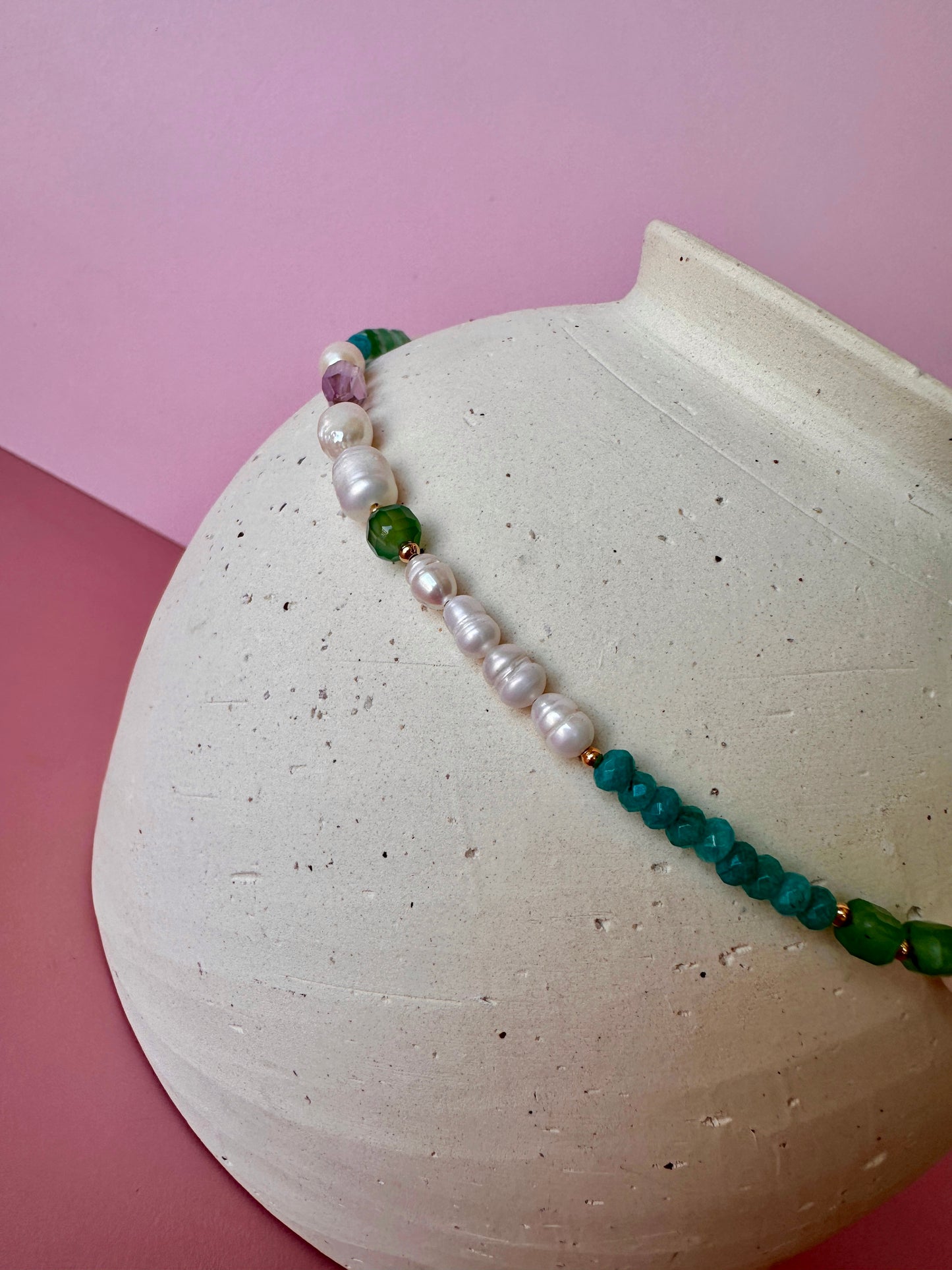 Collar Perlas Primavera