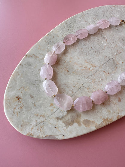 Collar Amor Facetado