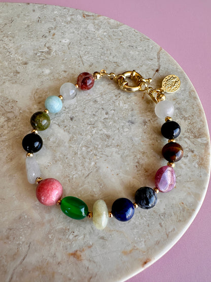 Pulsera Multipiedras Virgen