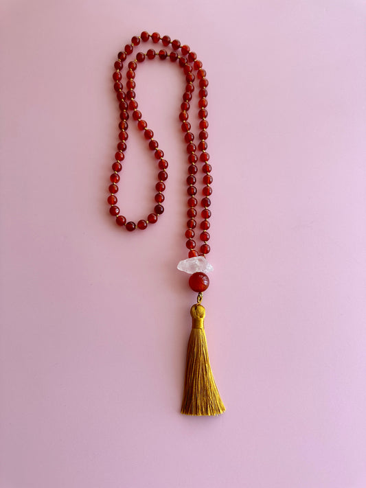 Collar Medicina Cornalina