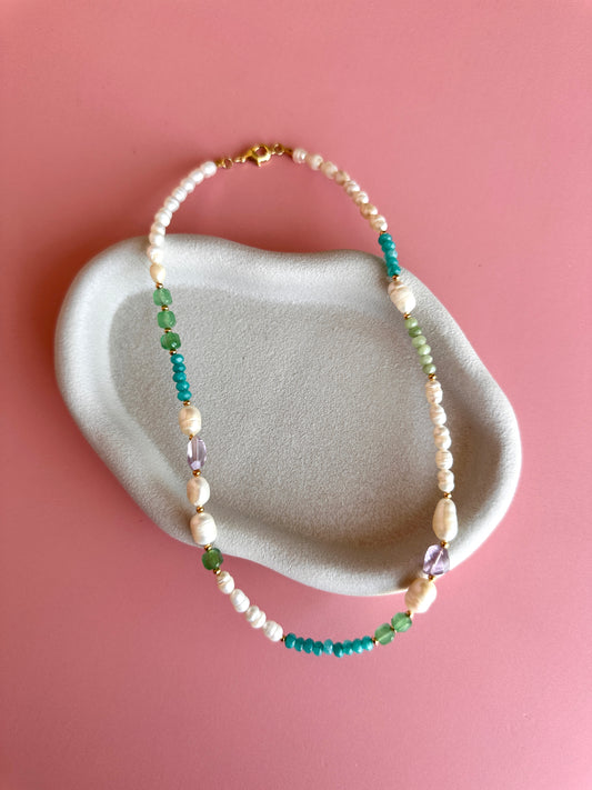 Collar Perlas Primavera