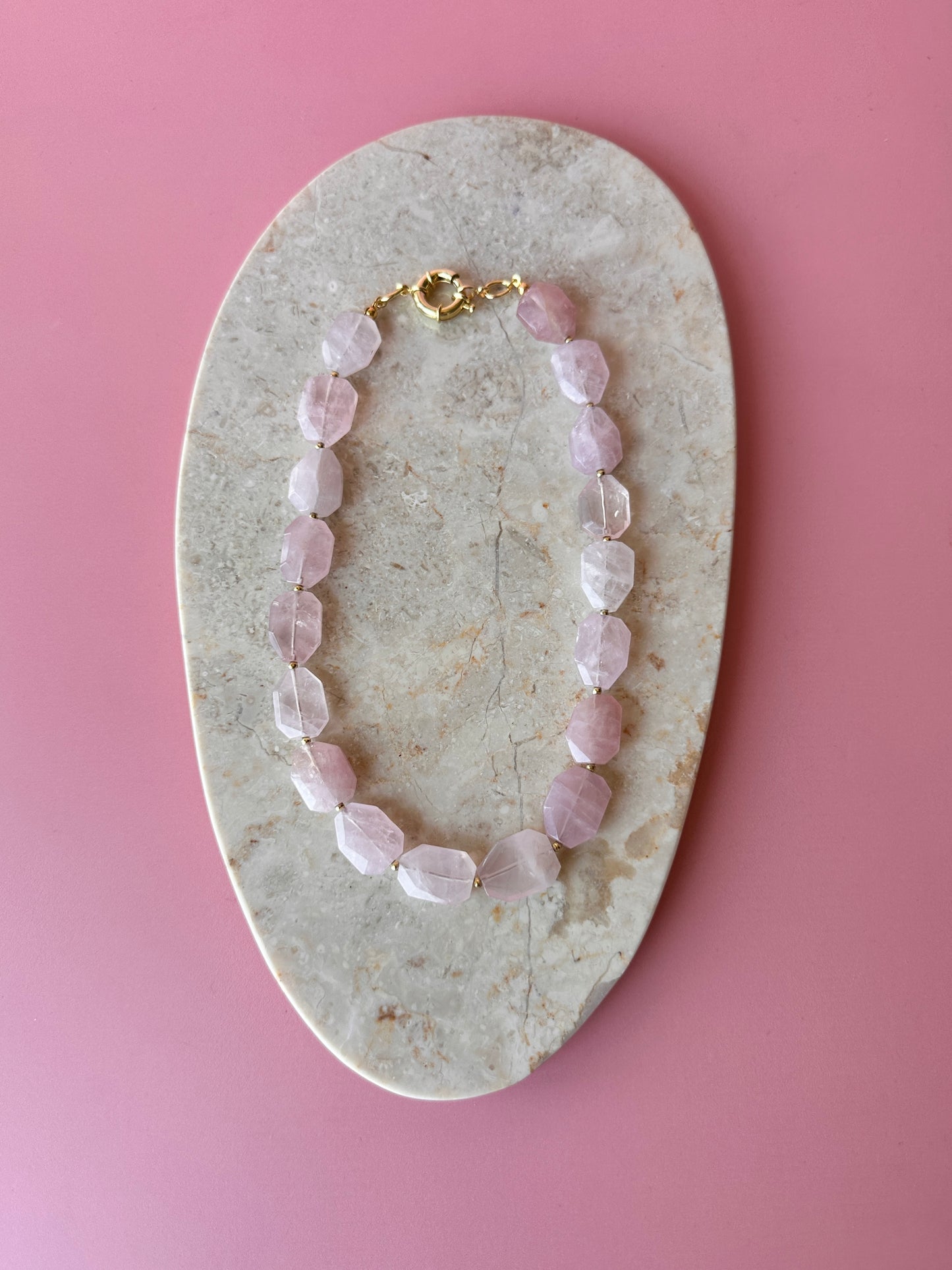 Collar Amor Facetado