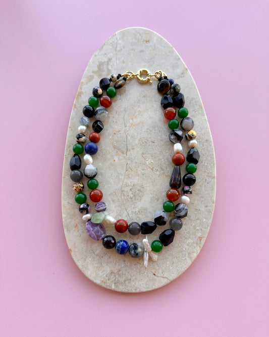 MaxiCollar Estrambótico Multipiedras