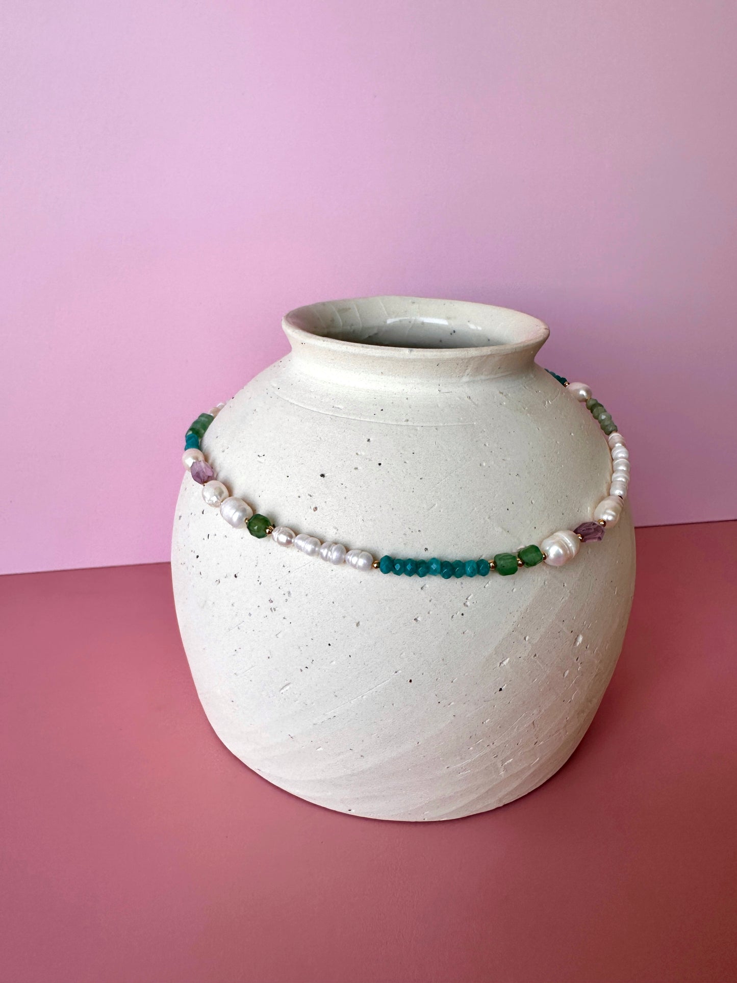 Collar Perlas Primavera